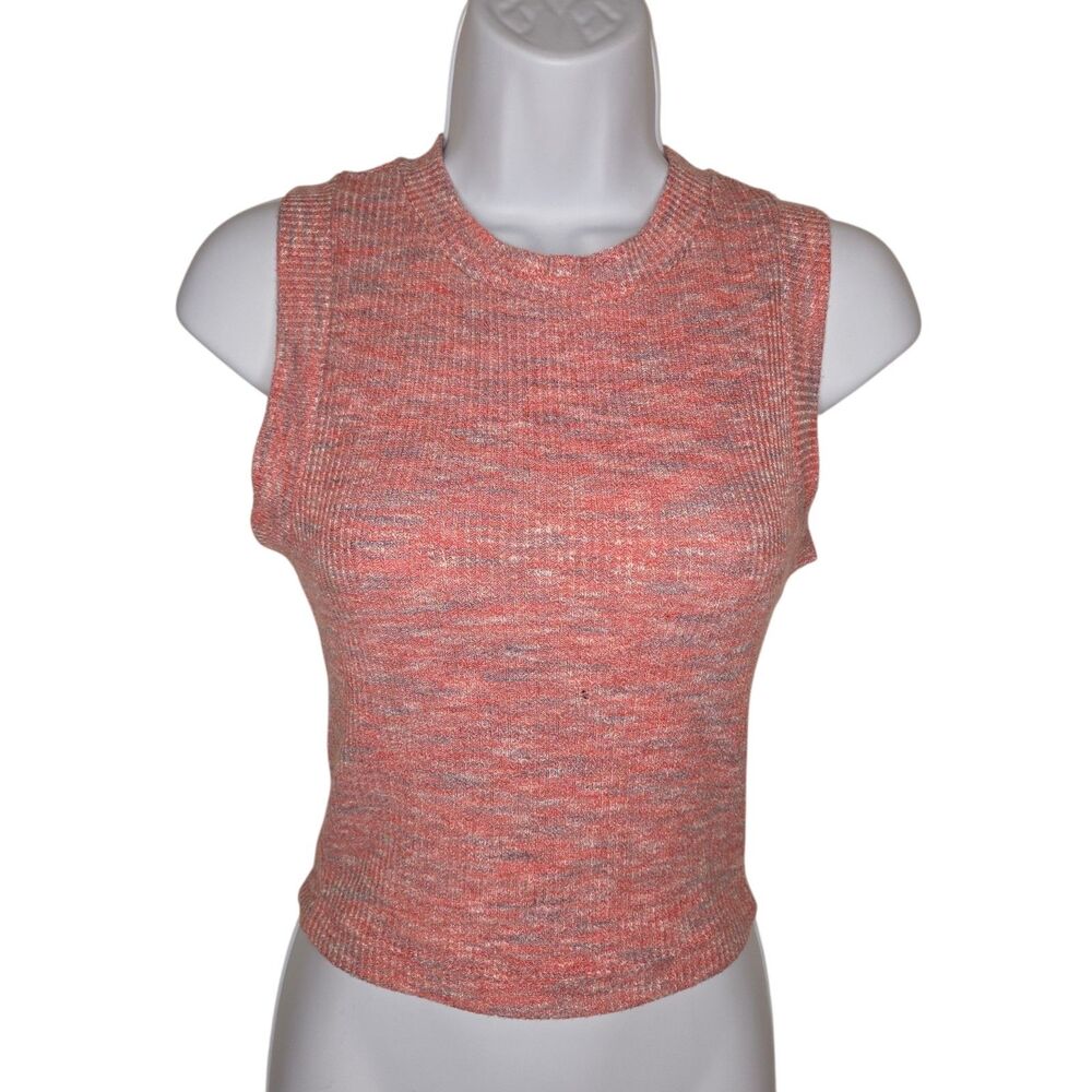 And Now This Ribbed Crop top size XS